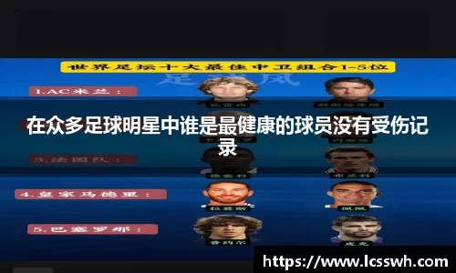 在众多足球明星中谁是最健康的球员没有受伤记录